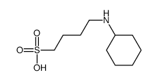 4-[CYCLOHEXYLAMINO]-1-BUTANESULFONIC ACID Structure