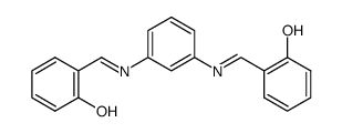 N,N'-bis(salicylidene)-m-phenylenediamine结构式