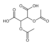 2-O,3-O-Diacetyltartaric acid structure