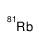 rubidium-81 Structure