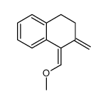 4-(methoxymethylidene)-3-methylidene-1,2-dihydronaphthalene Structure