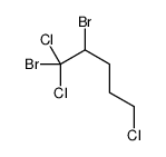 1,2-dibromo-1,1,5-trichloropentane Structure