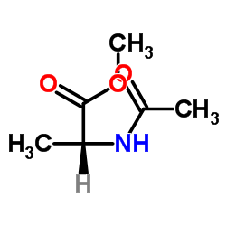 N-Acetyl-D-alanine methylester structure