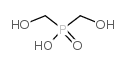 Phosphinic acid,P,P-bis(hydroxymethyl)- Structure