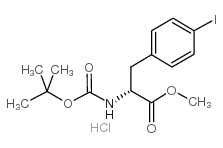 4-碘-N-{[(2-甲基-2-丙基)氧基]羰基}苯丙氨酸甲酯图片