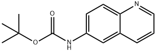 6-(Boc-氨基)喹啉结构式