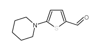 5-piperidin-1-ylthiophene-2-carbaldehyde Structure