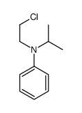 N-(2-chloroethyl)-N-propan-2-ylaniline Structure