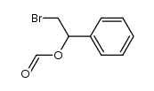 2-Bromo-1-phenylethyl formate Structure