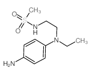 Methanesulfonamide,N-[2-[(4-aminophenyl)ethylamino]ethyl]- Structure