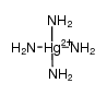 tetraamminemercury(II)(2+) Structure