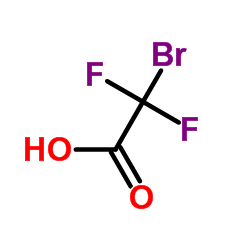 Difluoro-bromoacetic acid structure