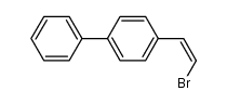 (Z)-4-(2-bromovinyl)-1,1'-biphenyl结构式