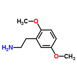 2,5-二甲氧基苯乙胺结构式