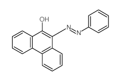 10-(phenylhydrazinylidene)phenanthren-9-one结构式