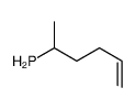 hex-5-en-2-ylphosphane Structure