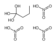 butane-1,1,1-triol,nitric acid Structure