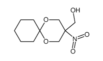 3-hydroxymethyl-3-nitro-1,5-dioxaspiro[5.5]undecane Structure