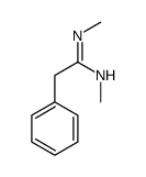 N,N'-dimethyl-2-phenylethanimidamide结构式