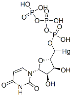 5'-mercuriuridine triphosphate结构式