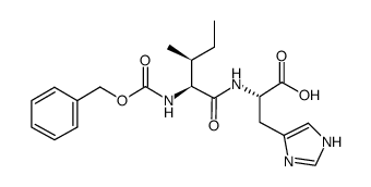 Z-Ile-His-OH structure