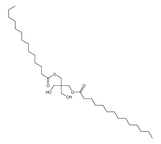 2,2-bis(hydroxymethyl)propane-1,3-diyl dimyristate Structure