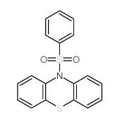 10-(benzenesulfonyl)phenothiazine Structure