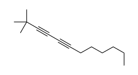 2,2-dimethyldodeca-3,5-diyne结构式