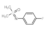 (4-fluorophenyl)imino-dimethyl-oxo-λ6-sulfane Structure