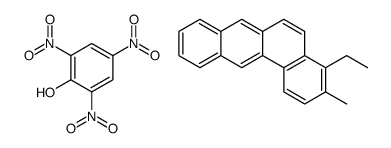 4-ethyl-3-methylbenzo[a]anthracene,2,4,6-trinitrophenol结构式