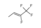 3,4,4,4-tetrafluoro-2-butene结构式