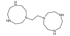 1-[2-(1,4,7-triazonan-1-yl)ethyl]-1,4,7-triazonane结构式