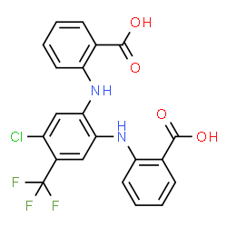 Benzoic acid,2,2-[[4-chloro-5-(trifluoromethyl)-1,2-phenylene]diimino]bis- (9CI) picture