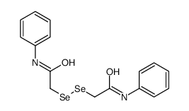 2,2'-Diselenobis(N-phenylacetamide) Structure