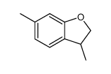 3,6-dimethyl-2,3-dihydro-benzofuran结构式