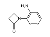 2-Azetidinone,1-(2-aminophenyl)-(9CI) picture