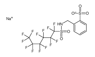 sodium [[[(tridecafluorohexyl)sulphonyl]amino]methyl]benzenesulphonate picture