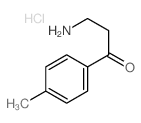 1-Propanone,3-amino-1-(4-methylphenyl)-, hydrochloride (1:1) picture