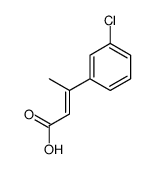 3-(3-chlorophenyl)but-2-enoic acid picture