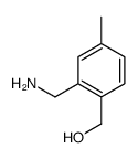 Benzenemethanol, 2-(aminomethyl)-4-methyl- (9CI) Structure