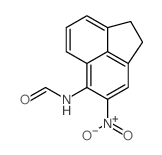 N-(4-nitroacenaphthen-5-yl)formamide结构式