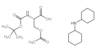Boc-O-乙酰基-L-丝氨酸二环己基铵盐图片
