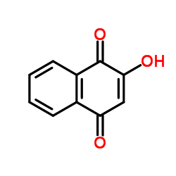 2-Hydroxy-1,4-naphoquinone Structure