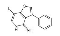 7-iodo-3-phenylthieno[3,2-c]pyridin-4-amine Structure