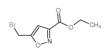 ETHYL 5-(BROMOMETHYL)ISOXAZOLE-3-CARBOXYLATE Structure