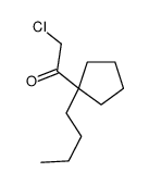 Ethanone, 1-(1-butylcyclopentyl)-2-chloro- (9CI) picture