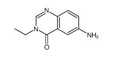 6-amino-3-ethylquinazolin-4-one结构式