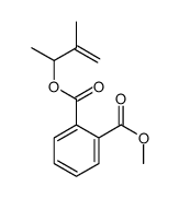 1-O-methyl 2-O-(3-methylbut-3-en-2-yl) benzene-1,2-dicarboxylate Structure