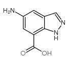 5-Amino-1H-indazole-7-carboxylic acid structure