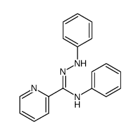 N,N’-diphenylpicolinohydrazonamide Structure